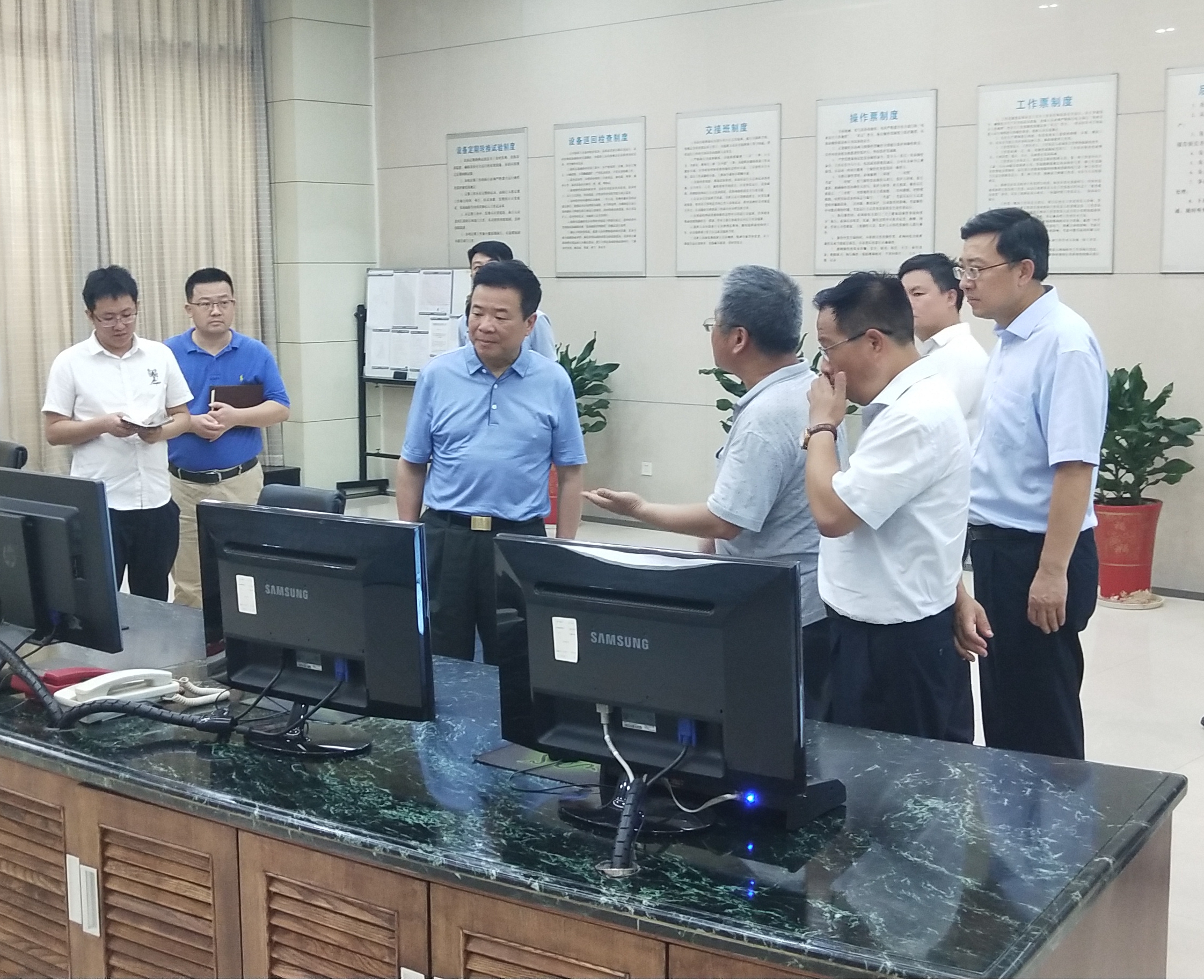 陈飞副省长到乐动中国官方门户株洲航电枢纽考察调研