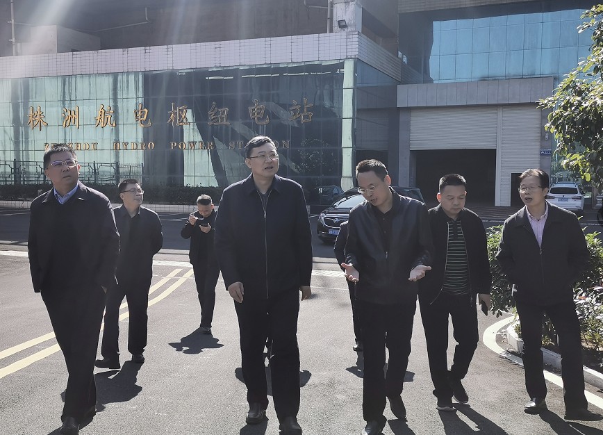 集团总经理苏德辉一行赴株洲航电分乐动体育·官方网站督查安全生产经营工作