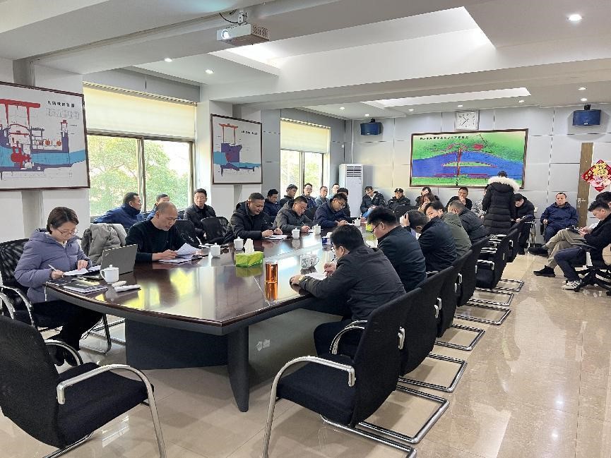 上好“开工第一课” 踏实履职保安全—株洲航电分乐动体育·官方网站开展“开工第一课讲安全”活动
