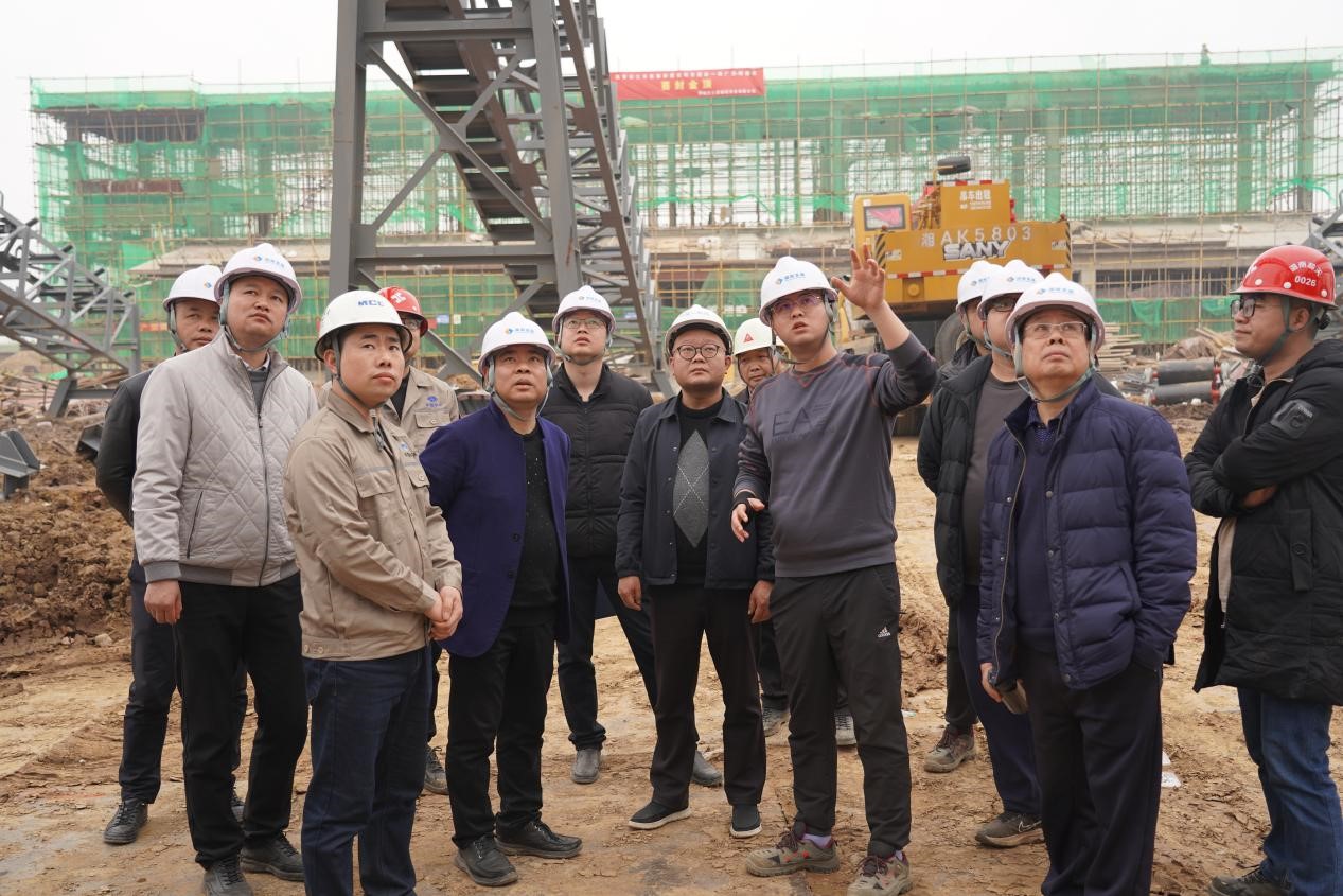 沅江市市长罗必胜调研乐动中国官方门户沅江机制砂和砂石集散中心建设项目
