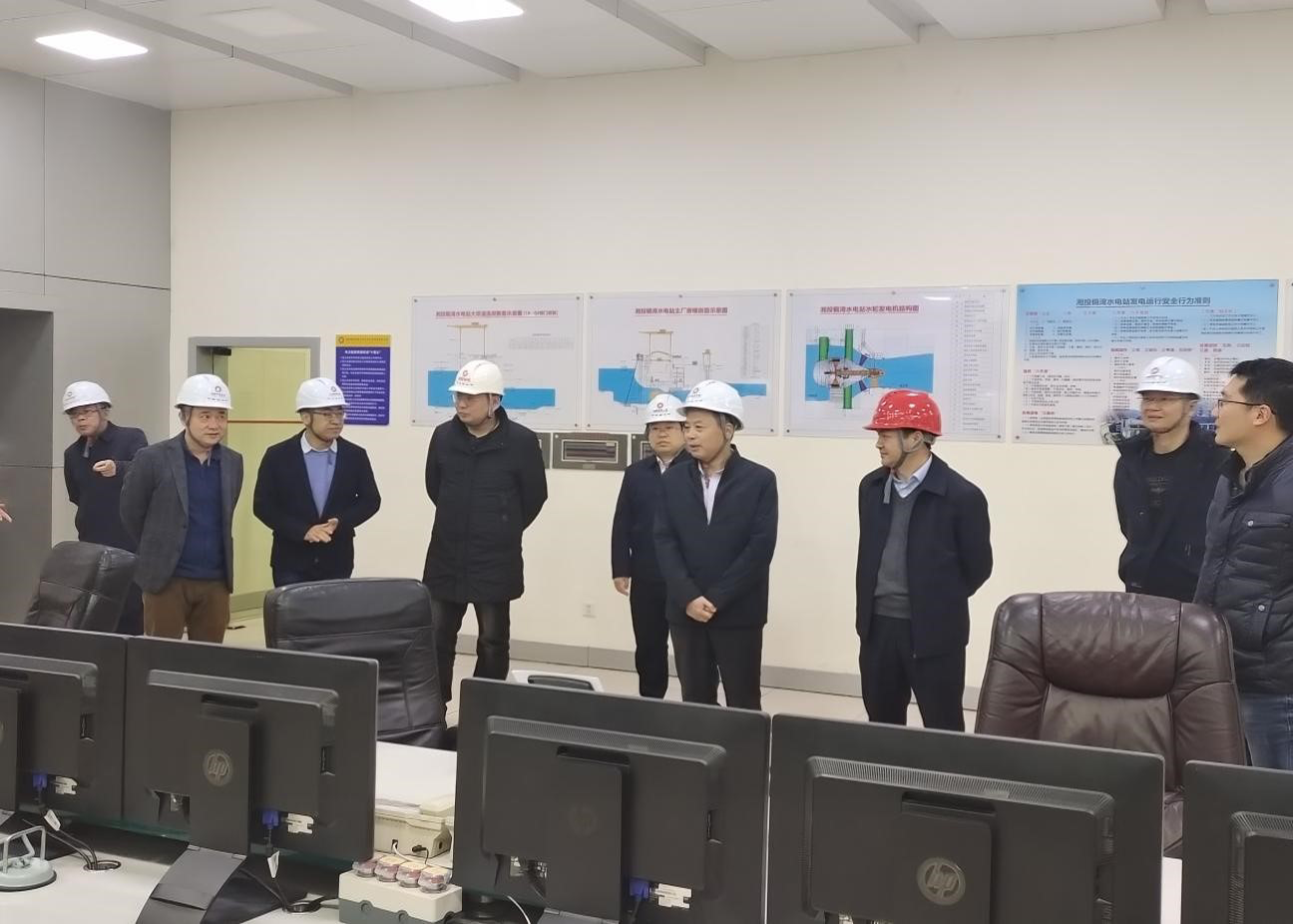 株洲航电分乐动体育·官方网站周先亮一行赴铜湾水电站开展专题工作交流